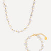 Enchanting Pearl Set Silber ICRUSH Gold/Silver