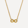 Classic Infinity Kette Silber ICRUSH Gold/Silver