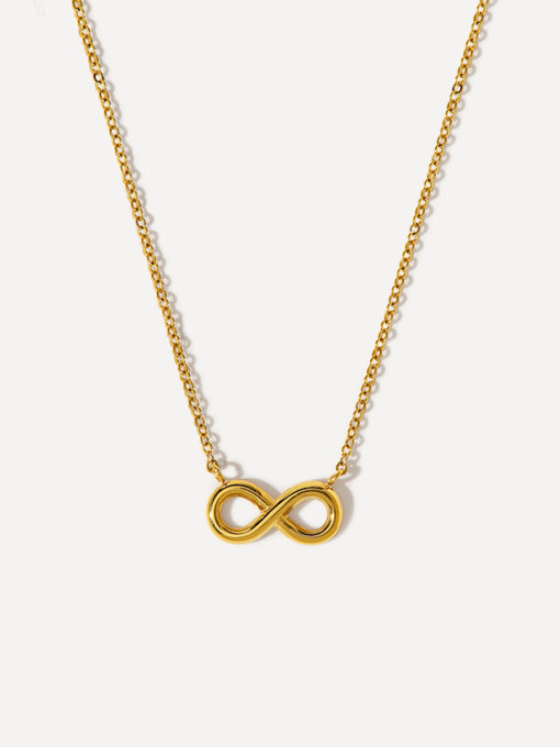 Classic Infinity Kette Silber ICRUSH Gold/Silver