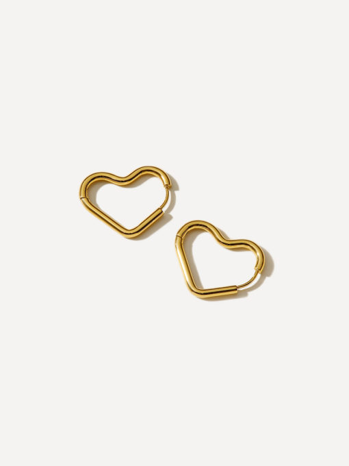 Heartstrings Ohrringe Gold ICRUSH Gold/Silver