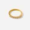 Half Shine Ring Gold ICRUSH Gold/Silver