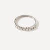 Half Shine Ring Silber ICRUSH Gold/Silver