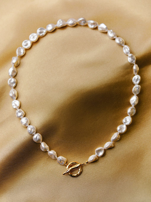 Timeless Legend Pearl Kette Gold ICRUSH Gold/Silver