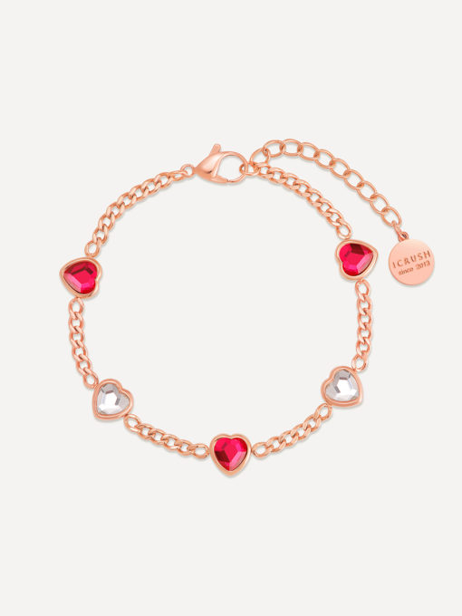 Blazing Love ARMBAND Rosegold ICRUSH Gold/Silver