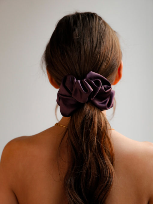 Crimson Touch Scrunchie ICRUSH Gold/Silver