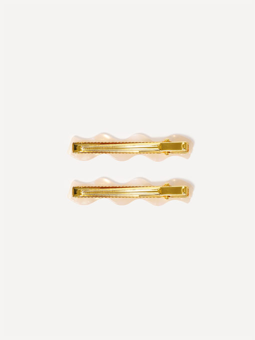 Ripple Hairpin ICRUSH Gold/Silver