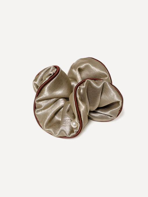 Delicate Love Scrunchie ICRUSH Gold/Silver