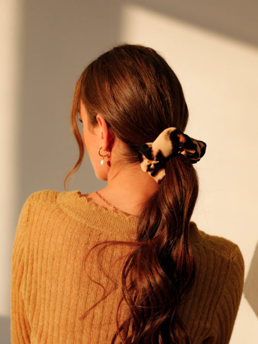 Wild Beauty Scrunchie ICRUSH Gold/Silver