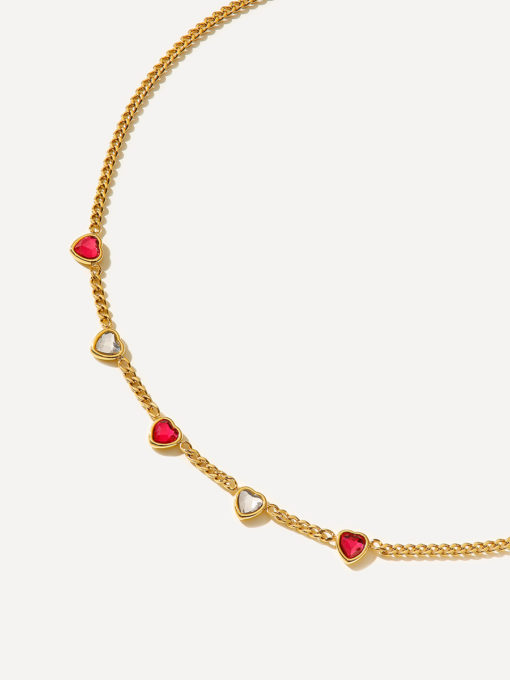 Blazing Love Kette Gold ICRUSH Gold/Silver