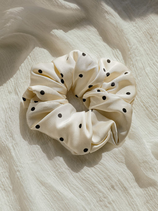 Bow Bliss Scrunchie ICRUSH Gold/Silver