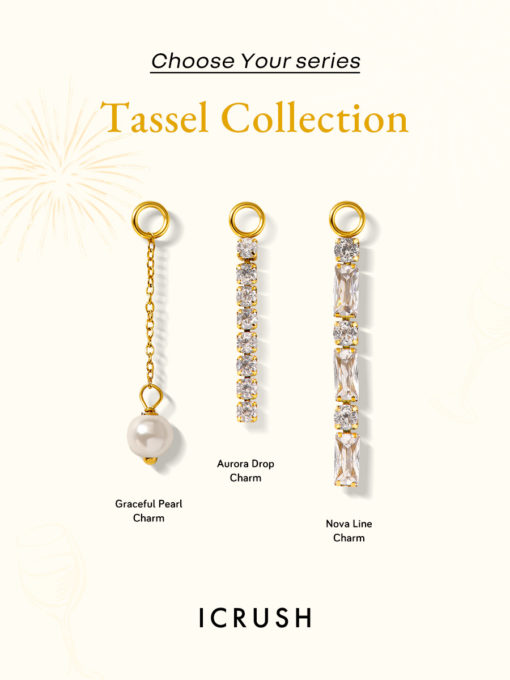 Classic Hoops & Charms Bundle Gold ICRUSH Gold/Silver