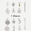 2 Charms Bundle Silber ICRUSH Gold/Silver