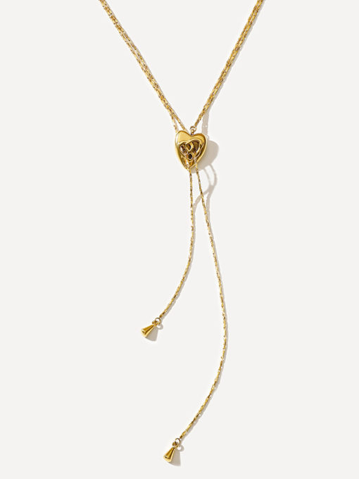 Loving Knot Kette Gold ICRUSH Gold/Silver