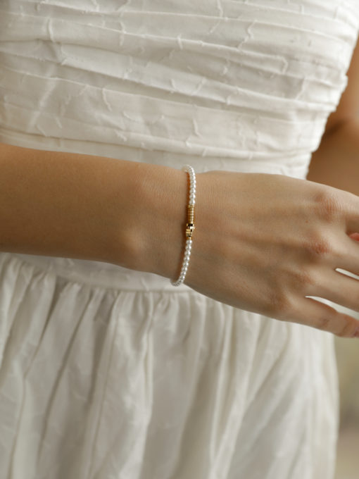 Fragments Pearl ARMBAND Gold ICRUSH Gold/Silver