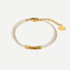 Fragments Pearl ARMBAND Gold ICRUSH Gold/Silver