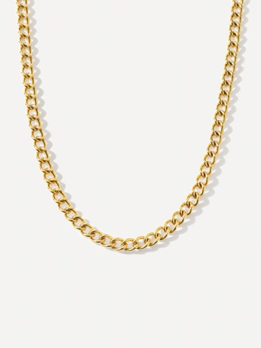 Modern Cuban Kette Gold ICRUSH Gold/Silver