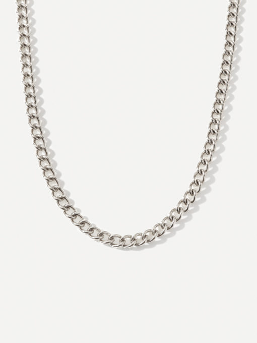 Modern Cuban Kette Silber ICRUSH Gold/Silver