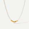 Fragments Pearl Kette Gold ICRUSH Gold/Silver