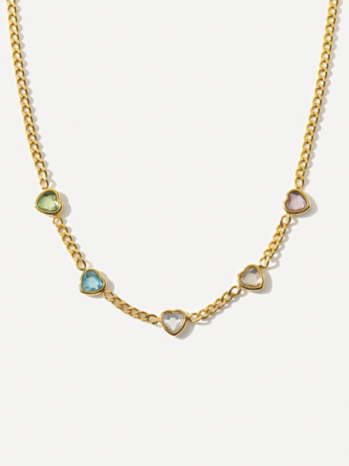 First Love Kette Gold ICRUSH Gold/Silver