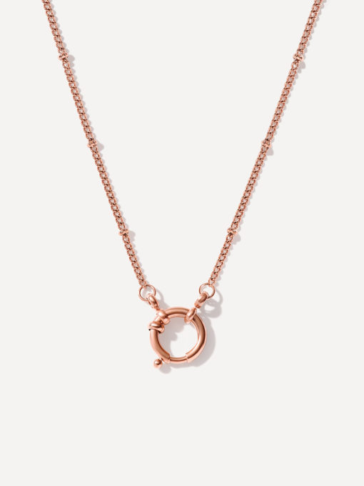 Bubbles Kette Rosegold ICRUSH Gold/Silver