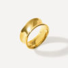 Mirror Arc Ring Gold ICRUSH Gold/Silver