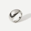 Graceful Dome Ring Gold ICRUSH Gold/Silver